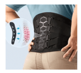 Heated Waist massager with lumbar support GrippLyfe.com