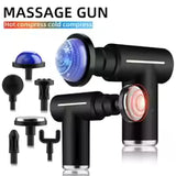 Full body deep tissue massage gun for pain relief with hot and cold feature GrippLyfe.com