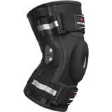 Knee brace with side support stabilizers for Arthritis pain relief, Meniscus Tear, ACL and PCL rehabilitation. GrippLyfe.com