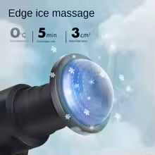Full body deep tissue massage gun for pain relief with hot and cold feature GrippLyfe.com