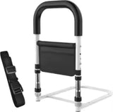 Bed rails with Grab Handle and Storage Pocket for the Elderly, Handicapped, or Pregnant Women. GrippLyfe