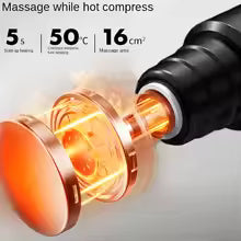 Full body deep tissue massage gun for pain relief with hot and cold feature GrippLyfe.com