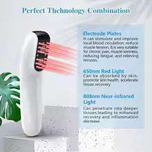 Portable laser treatment device for relieving joint pain, deep pain, neuropathy, and high-intensity muscle pain GrippLyfe