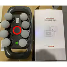 16- Head fascia gun frequency vibration body massage gun back and waist massager neck shoulder massager muscle masajeader GrippLyfe