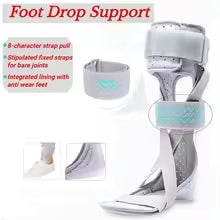 Comfortable Adult AFO Drop ankle foot support GrippLyfe