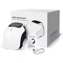 Wireless knee massager using heat therapy to relieve arthritis, knee and joint pain. GrippLyfe.com