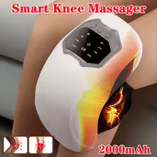Wireless knee massager using heat therapy to relieve arthritis, knee and joint pain. GrippLyfe.com