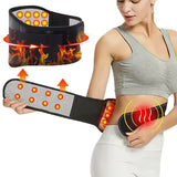 Heated Waist massager with lumbar support GrippLyfe.com